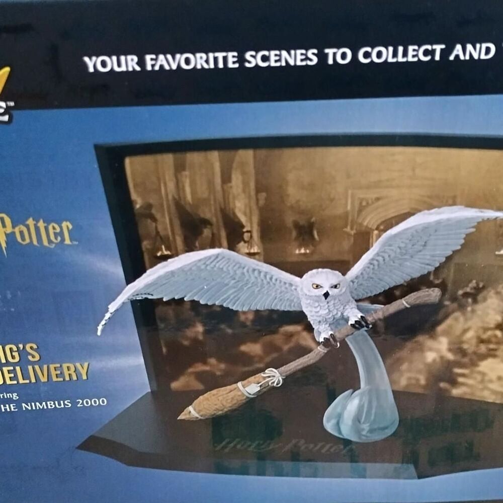 Harry-potter multi Action-figures-playsets new in box owl broom